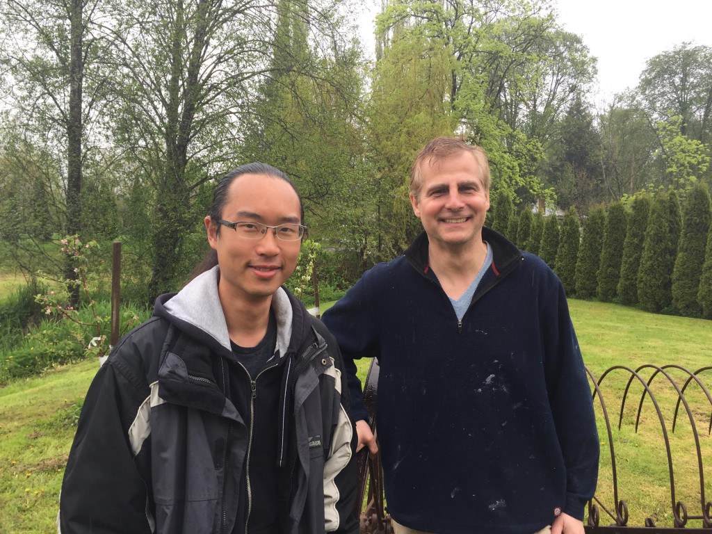 Young farmer,  Roger Woo, is matched with arable land owner, David Feldhaus.