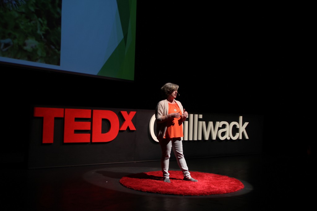 Marina Gibson at TEDx Chilliwack, 2017