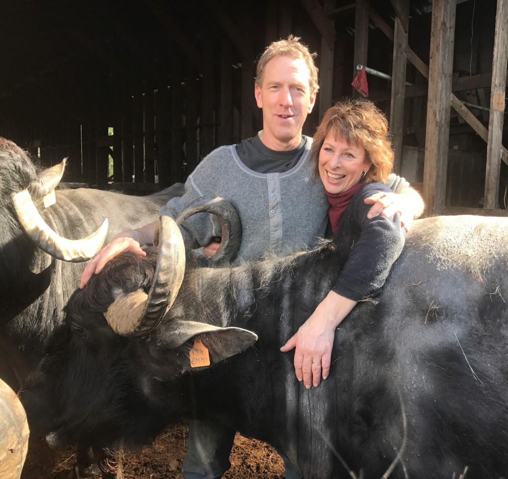 Jennifer and Russell Dyson of Coleman Meadows Farm, Port Alberni, BC